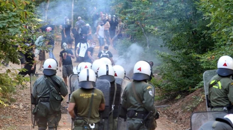 Σκουριές: Καταδίκη 80χρονου για τα επεισόδια του 2013