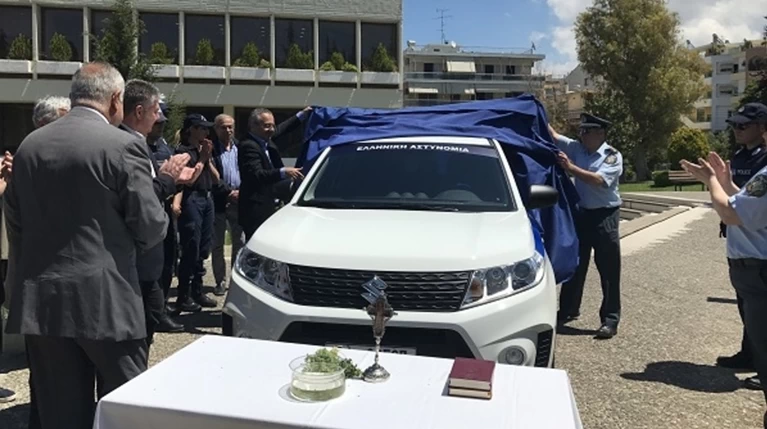 Δωρεά περιπολικού από κάτοικο στο Αστυνομικό Τμήμα Παπάγου – Χολαργού