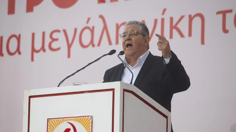 Κουτσούμπας: "Κακοπαιγμένη η παράσταση ΣΥΡΙΖΑ-ΝΔ με αντιλαϊκό σενάριο"