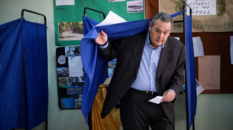 Κάτω από Καρατζαφέρη και Οικολόγους τα ποσοστά των ΑΝΕΛ