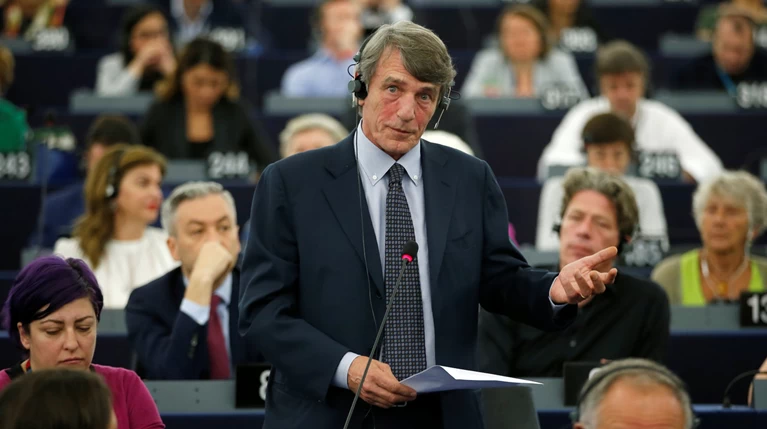 Νέος πρόεδρος του Ευρωκοινοβουλίου ο Ιταλός Νταβίντ Σασόλι με 345 ψήφους