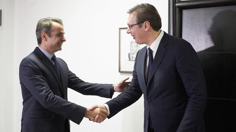 Συγχαρητήρια Βούτσιτς στον Μητσοτάκη για την εκλογή του