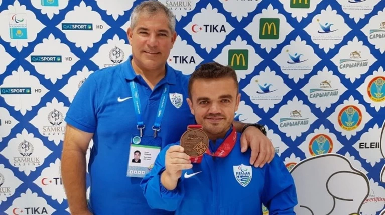 «Χάλκινος» πρωταθλητής κόσμου ο Μπακοχρήστος στα -54 κιλά