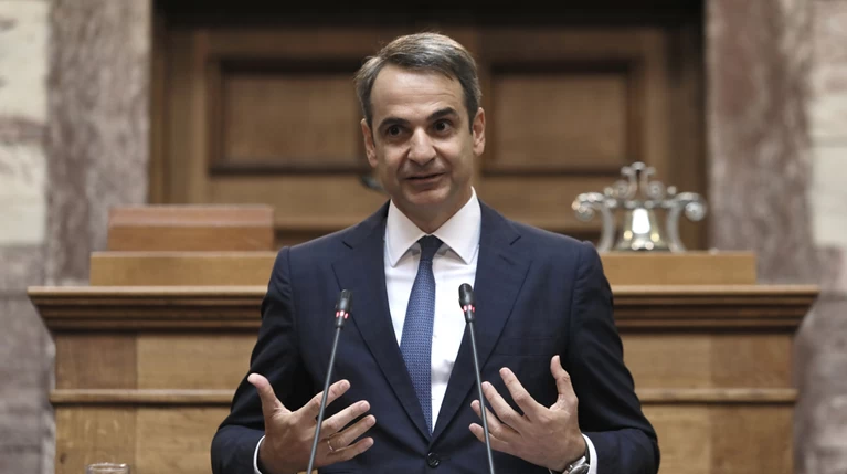 Προγραμματικές: Δείτε live την ομιλία του Κυριάκου Μητσοτάκη στην Ολομέλεια