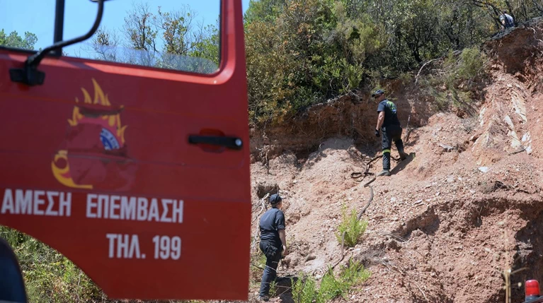 Φωτιά σε αγροτική τοποθεσία του δήμου Γόρτυνος