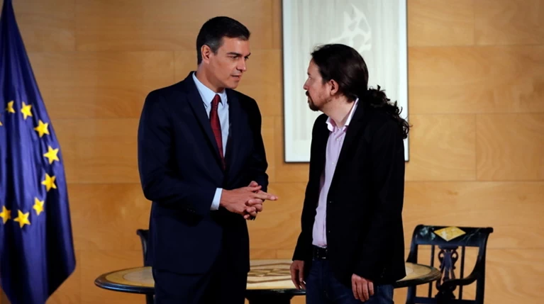 Δεν δίνουν ψήφο εμπιστοσύνης στον Σάντσεθ οι Podemos