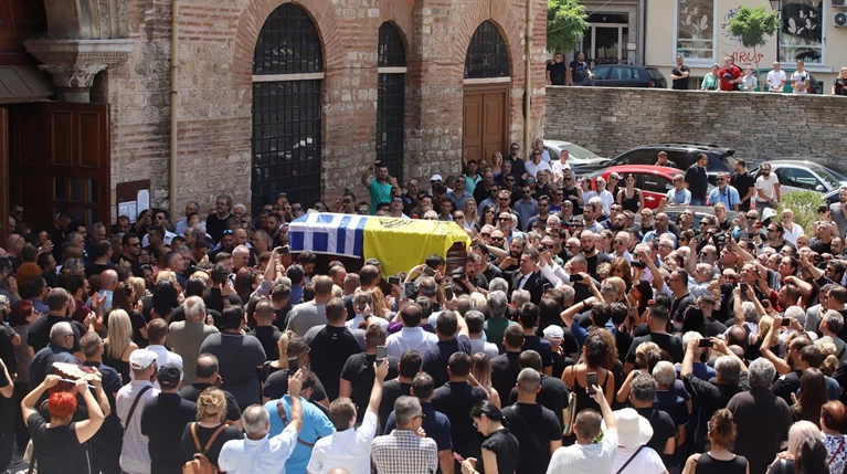 Το τελευταίο «αντίο» στον Γιώργο Ποζίδη