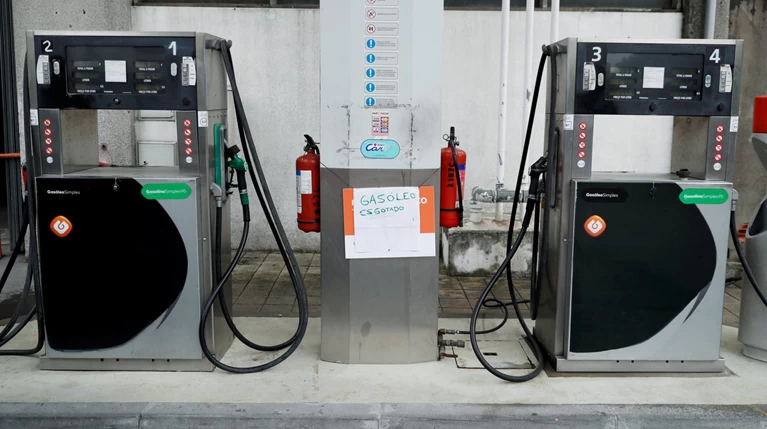 Με δελτίο τα καύσιμα στην Πορτογαλία λόγω κινητοποιήσεων
