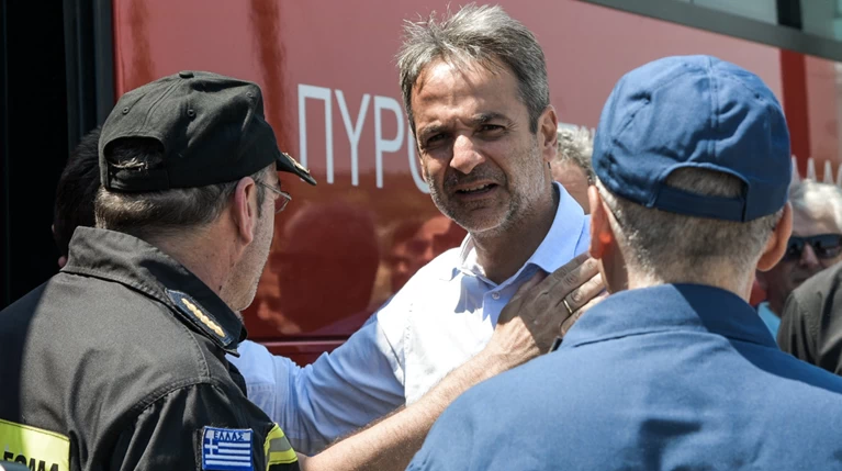 Μητσοτάκης στο κινητό της Π.Υ: Άμεση αποτύπωση καταστροφής