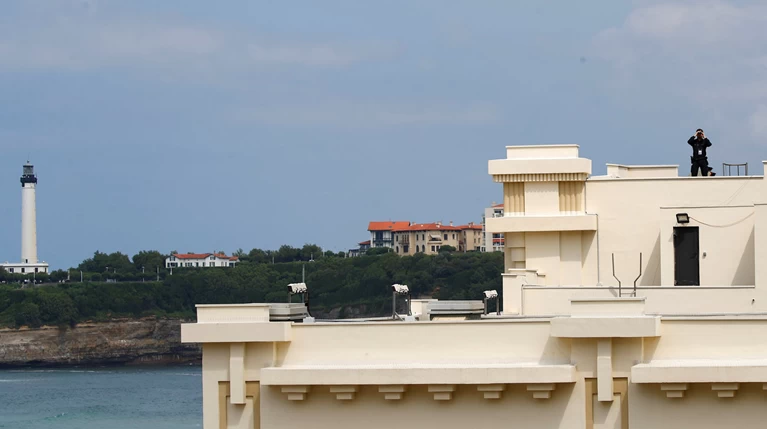 G7: Κυβερνητικό αεροσκάφος του Ιράν προσγειώθηκε στην Μπιαρίτς