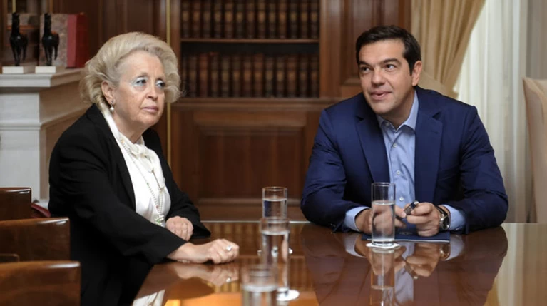 ΝΔ για τη συνάντηση Τσίπρα - Θάνου: Οι μάσκες έπεσαν