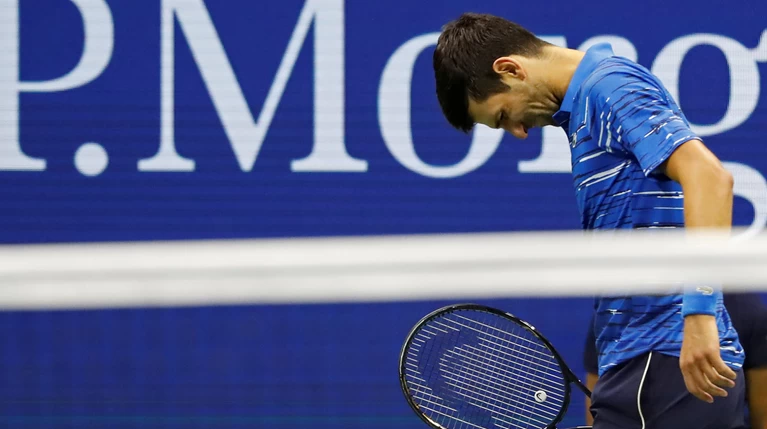 Άδοξο φινάλε του Νόβακ Τζόκοβιτς στο US Open 2019