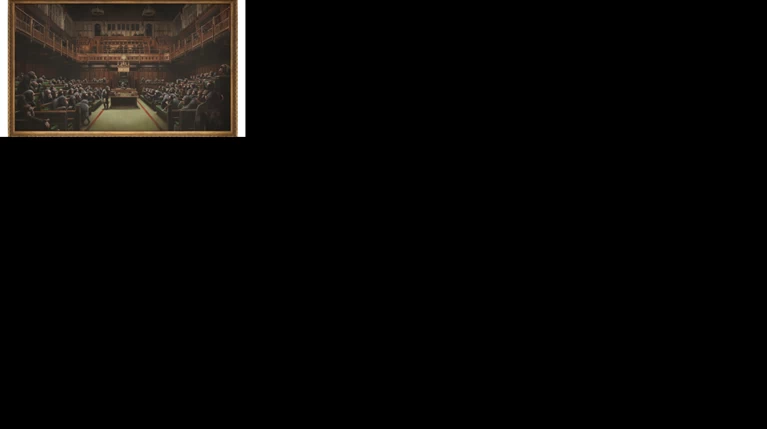 Banksy: Το Devolved Parliament σε δημόσια προβολή λίγο πριν εκπνοή Brexit
