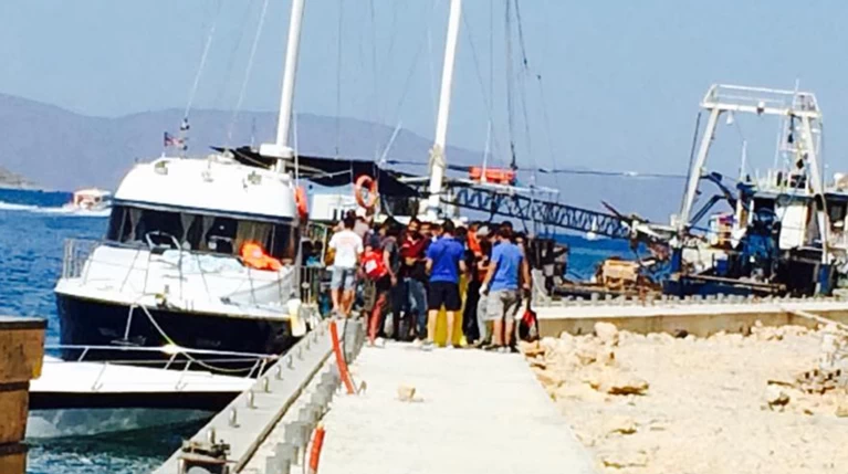 Προσπάθειες αποσυμφόρησης της Σύμης από πρόσφυγες