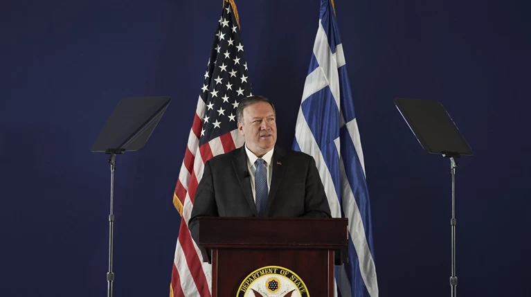 Ικανοποίηση στην Αθήνα για το διπλό μήνυμα Πομπέο προς Άγκυρα