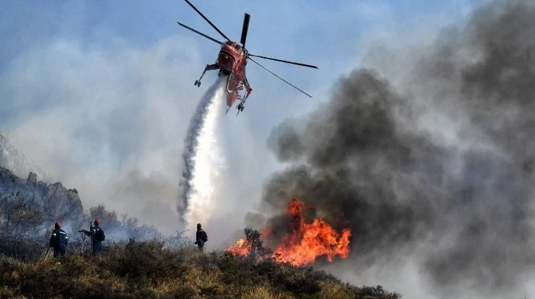 Σε εξέλιξη επιχείρηση κατάσβεσης πυρκαγιάς σε δασική έκταση στα Άβδηρα