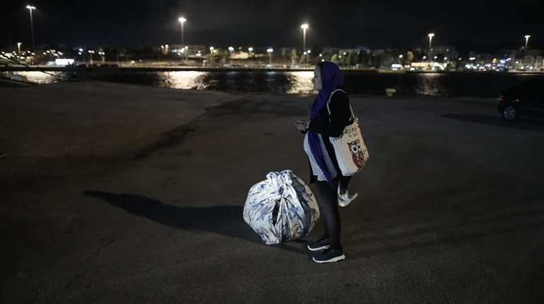 Μυτιλήνη: 200 πρόσφυγες έφτασαν στον Πειραιά