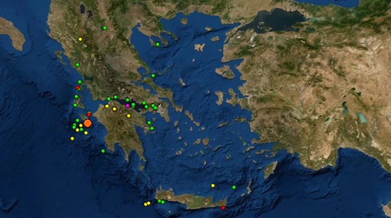 Ισχυρός σεισμός 4,6 Ρίχτερ στη Ζάκυνθο