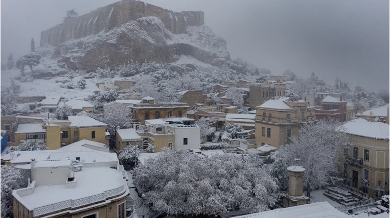 Χιόνια Αθήνα