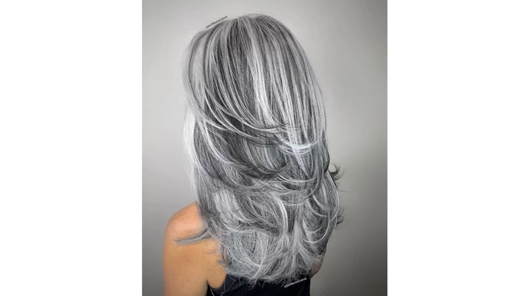 gray hair