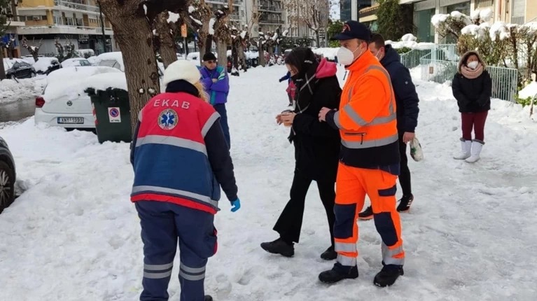 Κακοκαιρία Ελπίς Απεγκλωβισμός