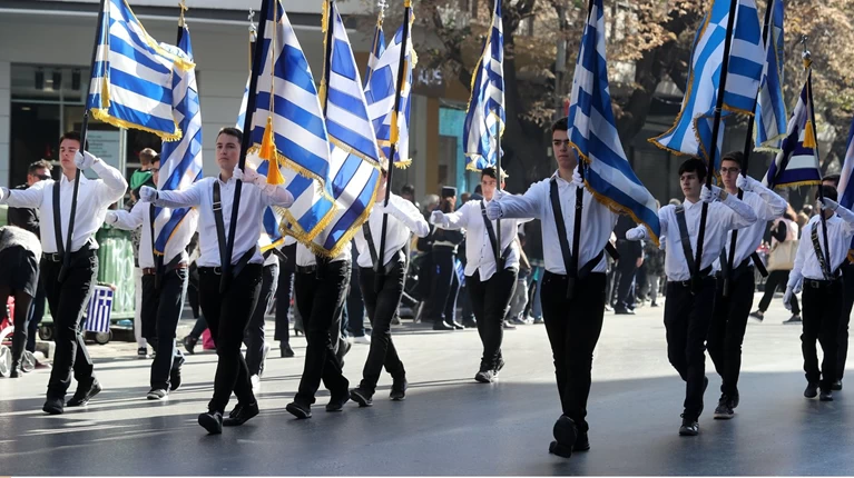 Μαθητική παρέλαση στη Θεσσαλονίκη