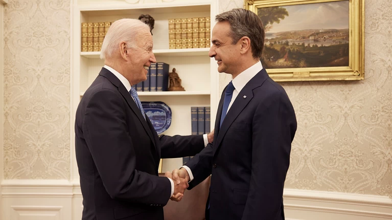 Μητσοτάκης Μπάιντεν