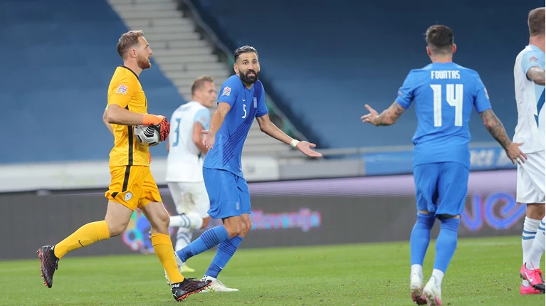 E8nikh Ellados Asfairh Premiera Sto Nations League Kontra Sth Slobenia A8lhtika Eidhseis