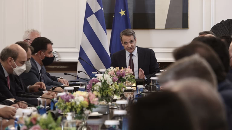 Μητσοτάκης στο Υπουργικό