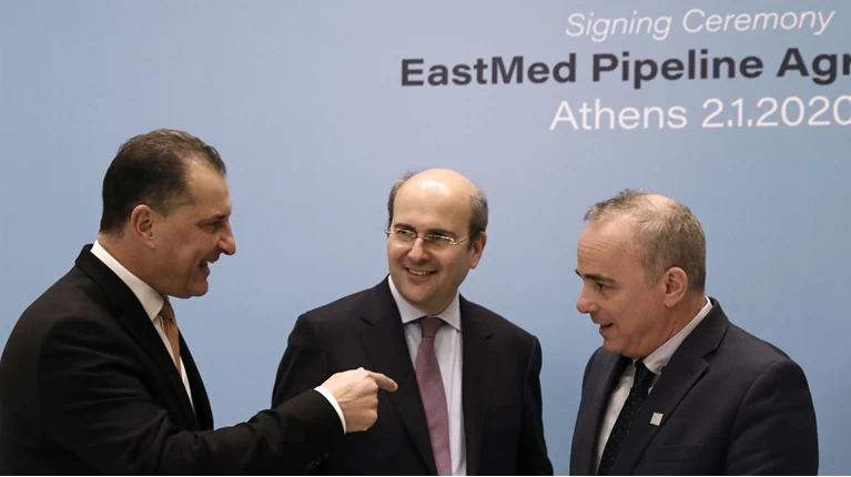 Υπουργοί Ενέργειας Ελλάδας, Κύπρου, Ισραήλ για EastMed