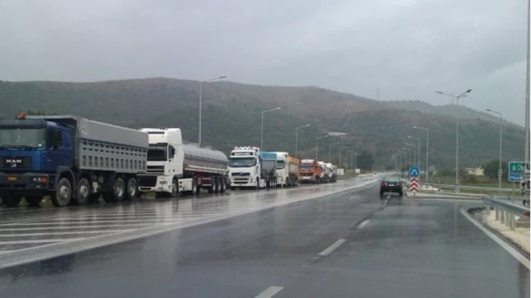 Εγνατία: Απαγόρευση κυκλοφορίας φορτηγών άνω των 3 τόνων σε τμήμα της οδού