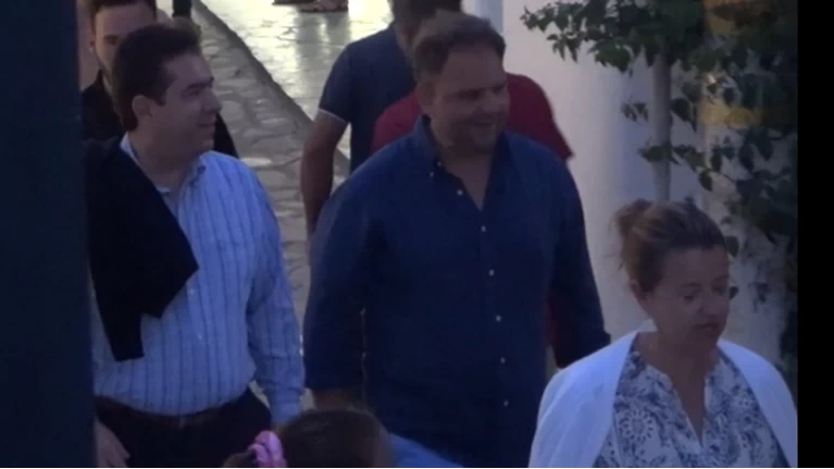 Νότης Μηταράκης στη Μύκονο