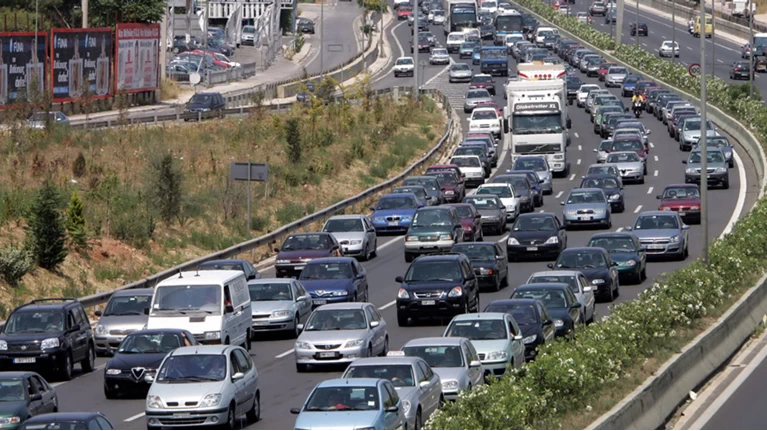 Τεράστιο μποτιλιάρισμα στον Κηφισό