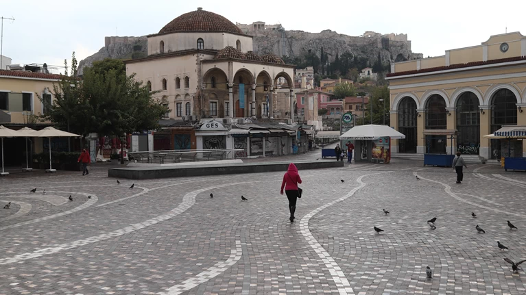 Αθήνα καραντίνα